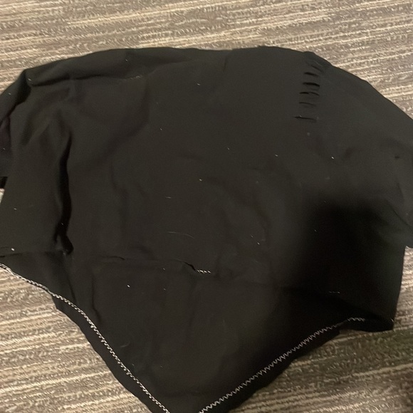 Cropped basic tee, one size - Picture 2 of 2